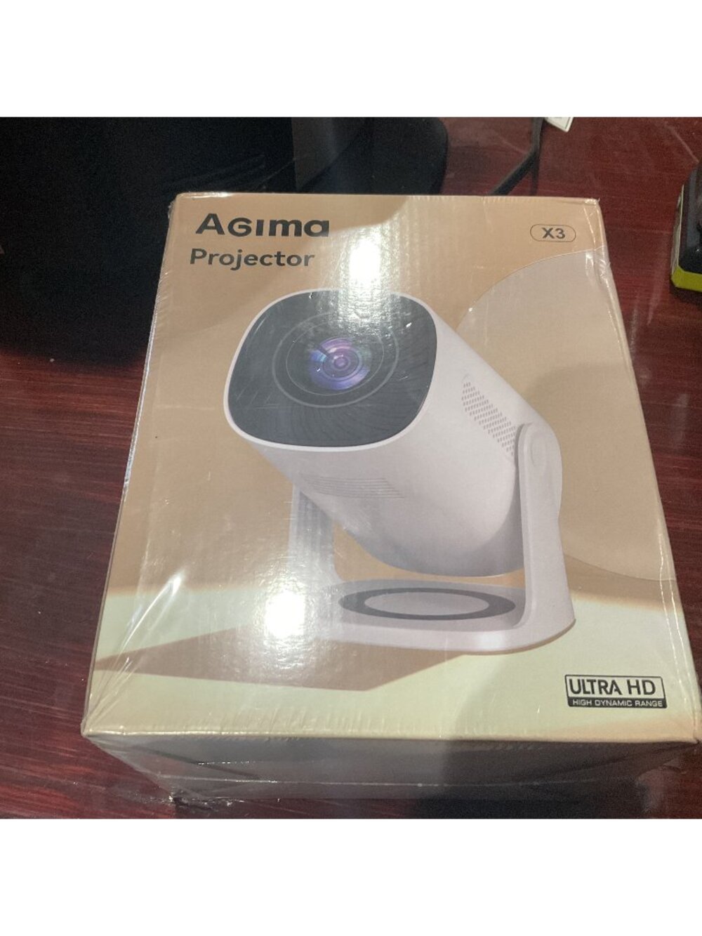 Agima X3 Ultra Hd Home Video Projector 1080P Hdr 50/60Hz White